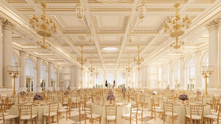 Geplanter Ballsaal (innen)
